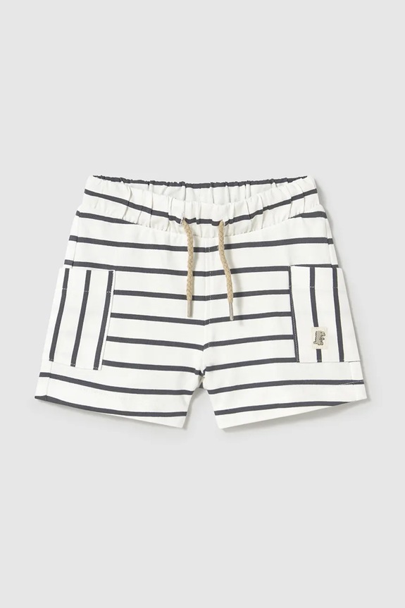 Dječje pamučne kratke hlače Mayoral casual bež 1244.3G.Baby.PPYA