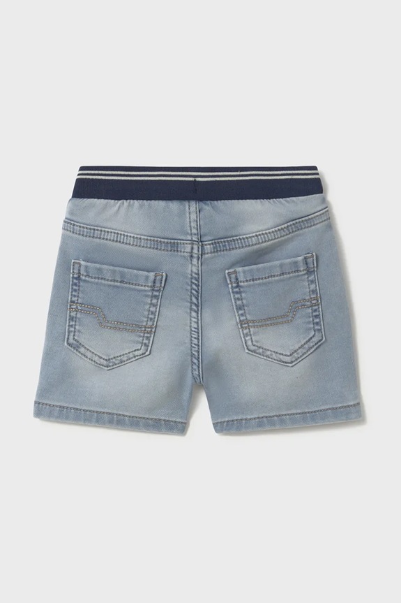 Mayoral szorty jeansowe dziecięce soft denim jogger 1248.3H.Baby.PPYA niebieski SS25