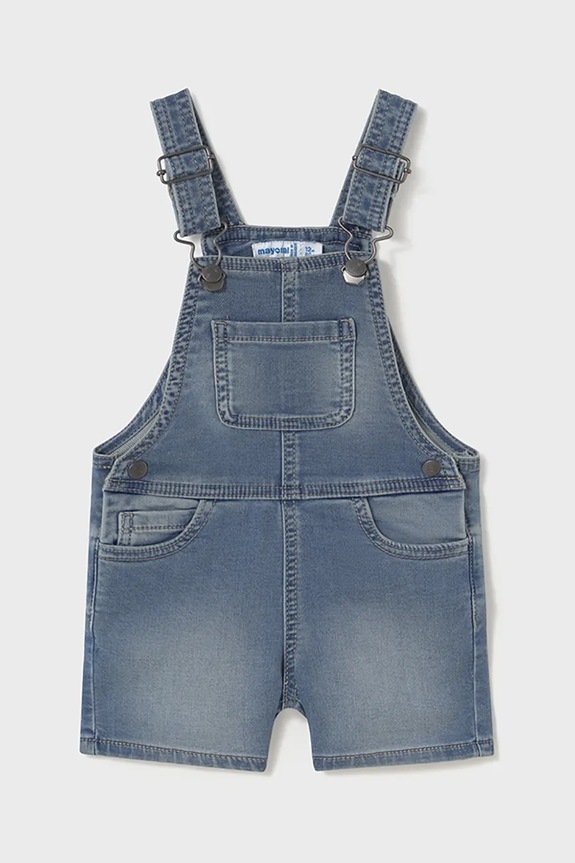 Otroške kratke hlače iz jeansa Mayoral soft denim Z elastanom modra 1645.3H.Baby.PPYA