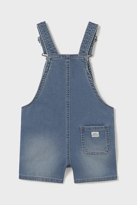 Otroške kratke hlače iz jeansa Mayoral soft denim 1645.3H.Baby.PPYA modra SS25