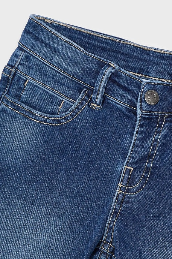 CHLAPEC Dětské riflové kraťasy Mayoral soft denim 3218.5B.Mini.PPYA námořnická modř