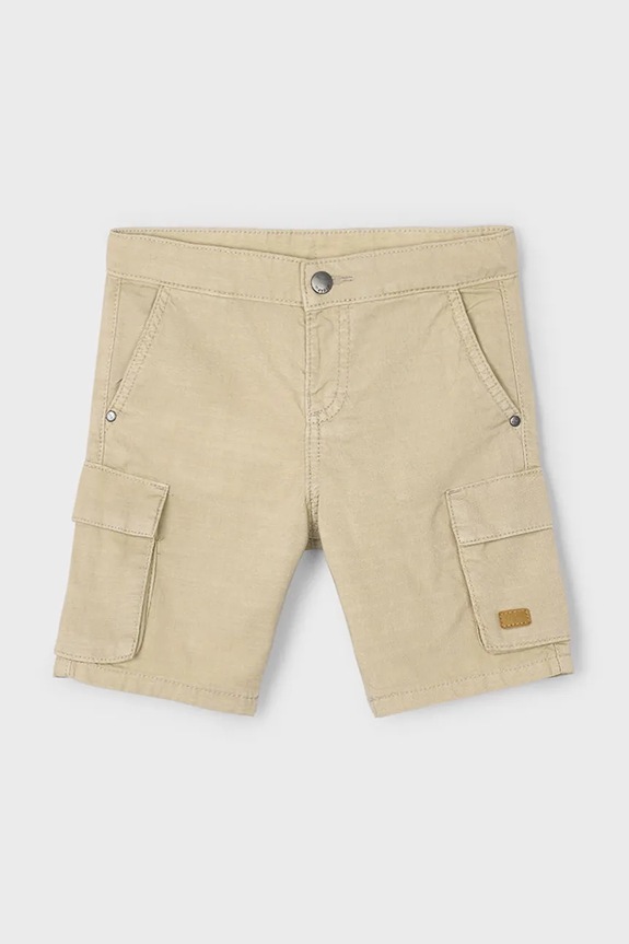 Παιδικό σορτς Mayoral cargo casual μπεζ 3220.5D.Mini.PPYA