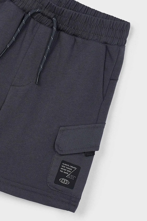 CHLAPEC Dětské kraťasy Mayoral cargo 3225.5G.Mini.PPYA černá