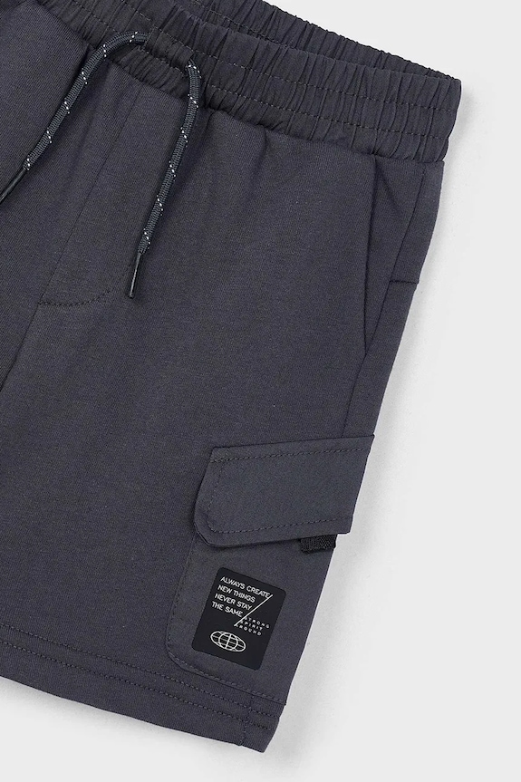 CHLAPEC Dětské kraťasy Mayoral cargo 3225.5G.Mini.PPYA černá