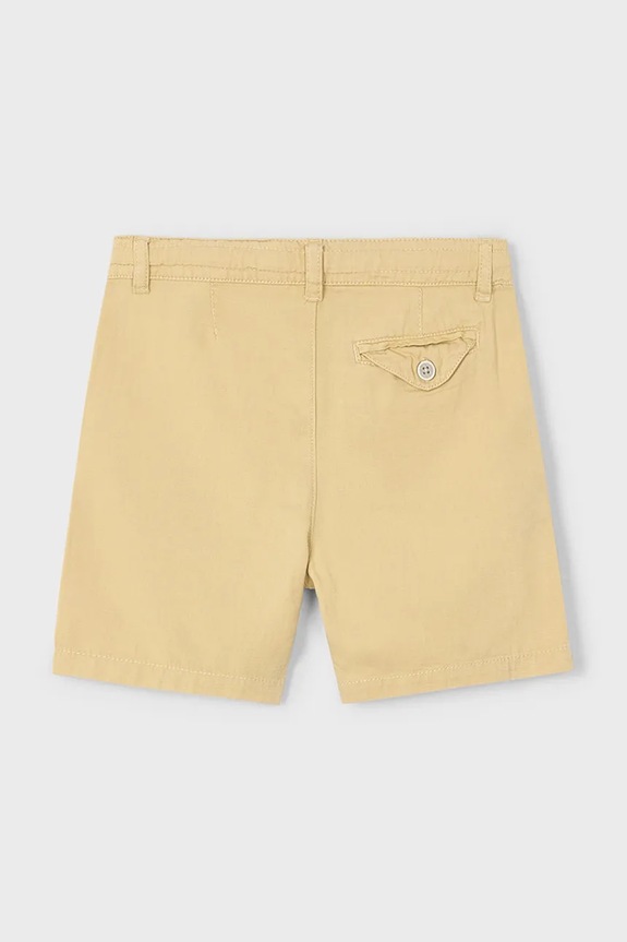 Παιδικό λινό σορτς Mayoral 3226.5H.Mini.PPYA μπεζ SS25