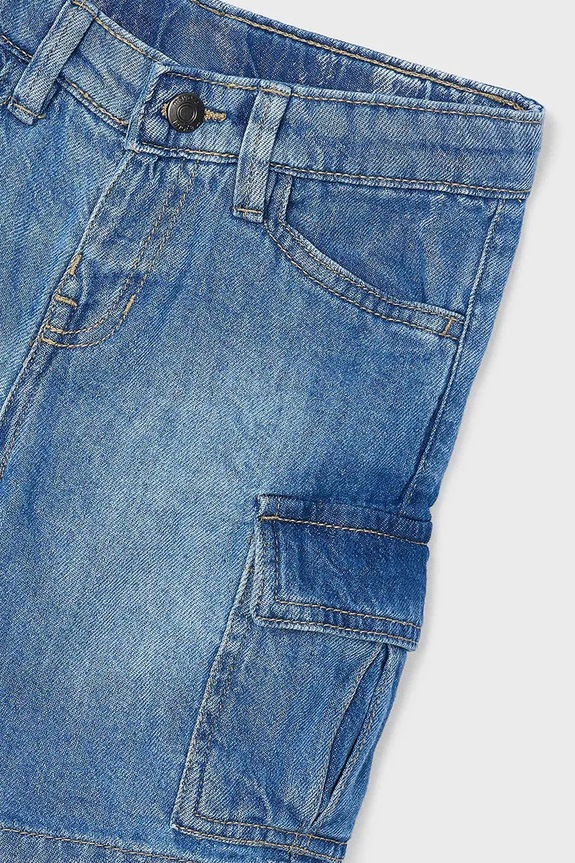 BIMBO Mayoral shorts in jeans bambino/a cargo 3229.5J.Mini.PPYA blu navy