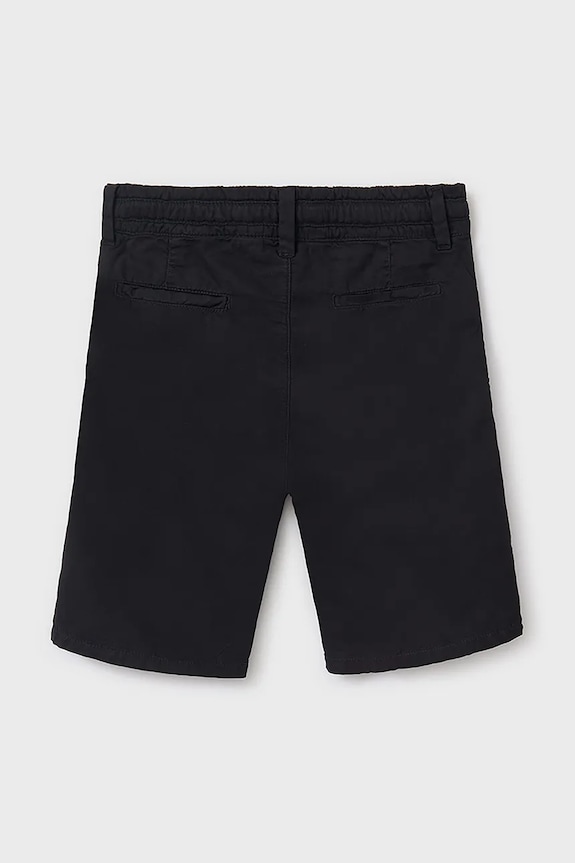 Băieți Mayoral pantaloni scurți din bumbac pentru copii 6205.7C.Junior.PPYA negru