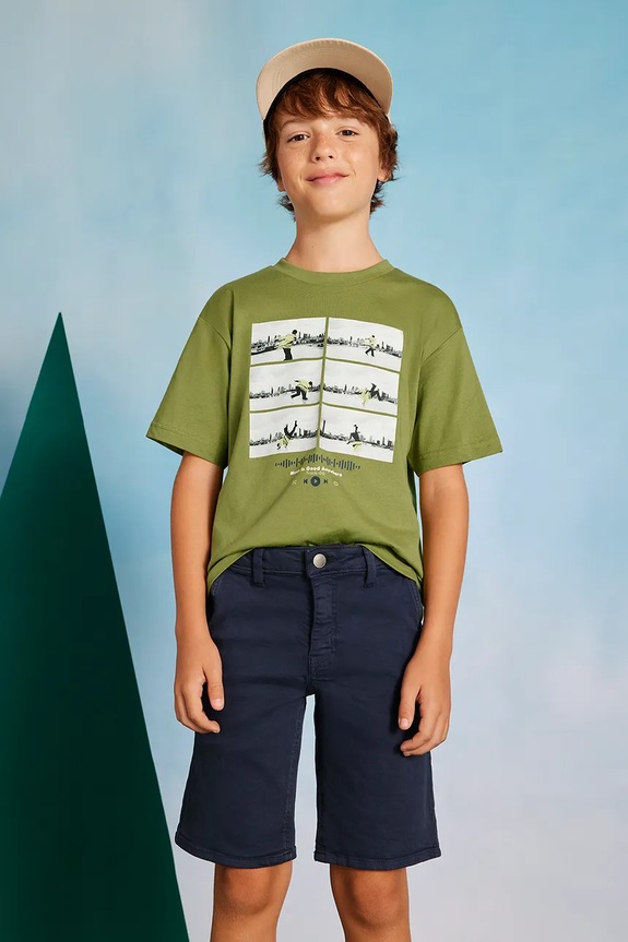 Mayoral shorts bambino/a denim blu navy 6206.7D.Junior.PPYA