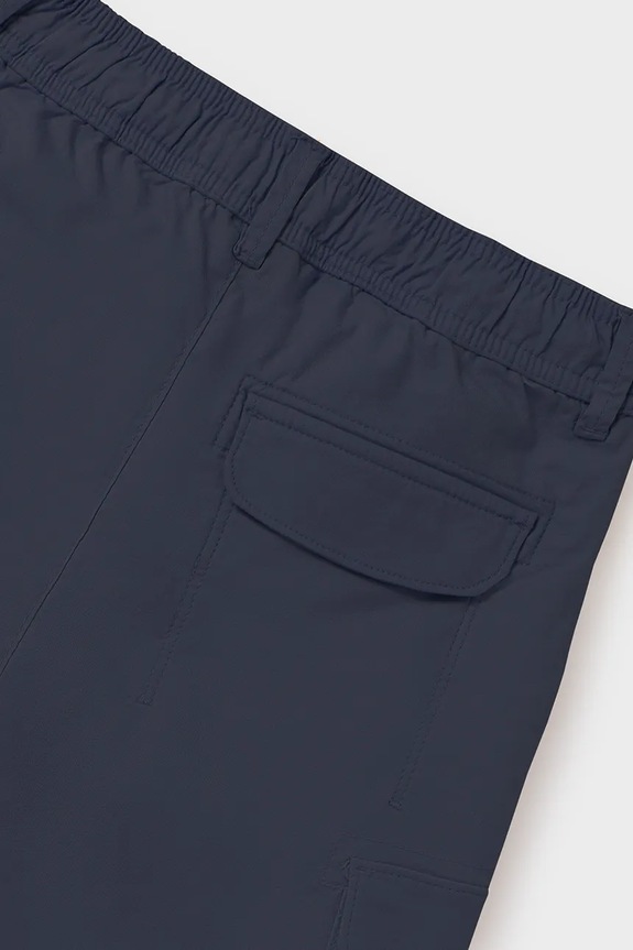 Αγορίστικα Παιδικό λινό σορτς Mayoral cargo 6208.7D.Junior.PPYA σκούρο μπλε