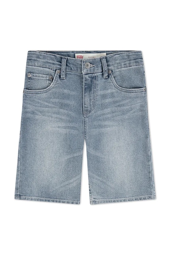 Otroške kratke hlače iz jeansa Levi's NEW 511 SLIM FIT DENIM SHORT 9EM374 modra SS26