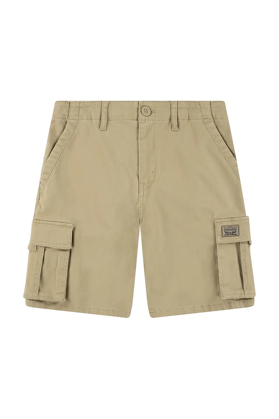 Levi's szorty dziecięce TRADITIONAL CARGO SHORTS z elastanem zielony 9EM381