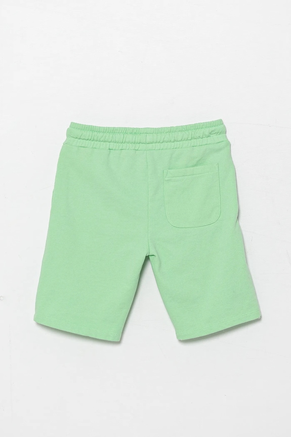 Dětské bavlněné šortky Guess L5GD06.KA6R4.PPYA zelená SS25