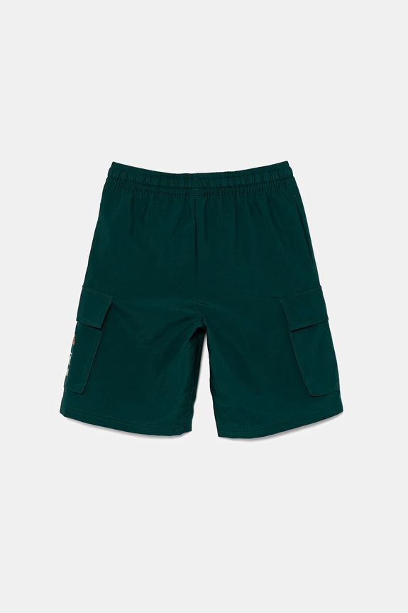 Puma szorty dziecięce MID90S Cargo Chino Shorts 685154.B zielony SS25