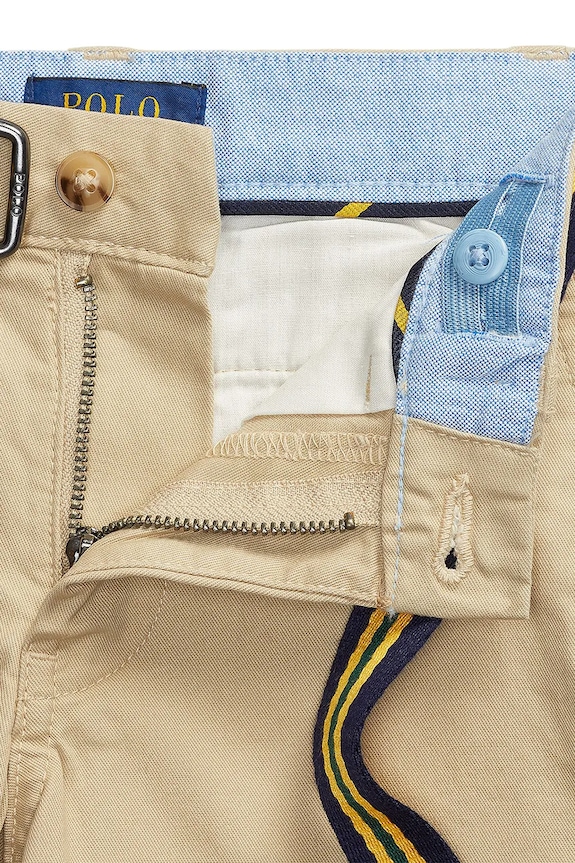 Chlapec Detské bavlnené šortky Polo Ralph Lauren 322863960005 béžová
