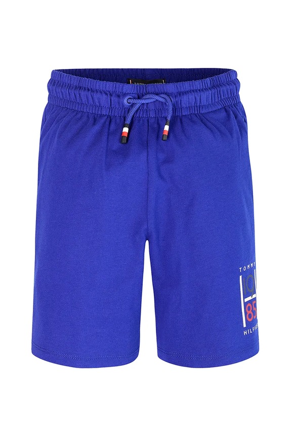Tommy Hilfiger szorty bawełniane dziecięce KB0KB09477.98.122.PPYA fioletowy SS25