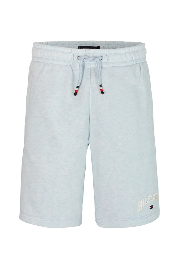 Βαμβακερό σορτσάκι Tommy Hilfiger KB0KB09496.116.122.PPYA μπλε SS25