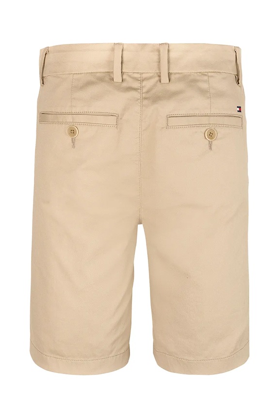 CHLAPEC Dětské kraťasy Tommy Hilfiger KB0KB09641.128.176.PPYA béžová