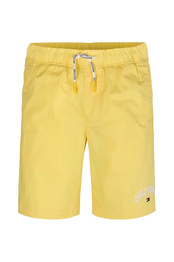 Tommy Hilfiger pantaloncini KB0KB09642.98.122.PPYA giallo SS25