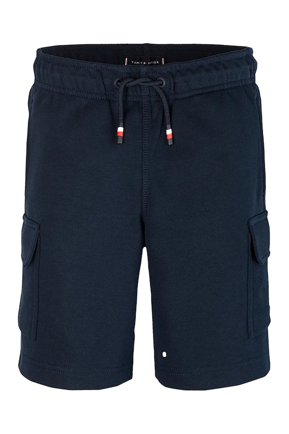 Tommy Hilfiger szorty dziecięce KB0KB09659.PPYA granatowy SS25