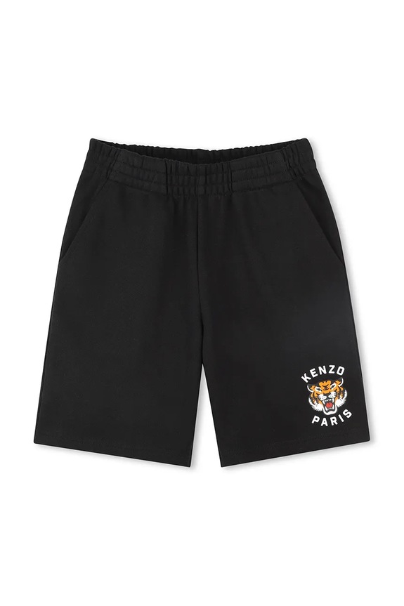 Kenzo Kids szorty bawełniane dziecięce nadruk niebieski K61122.162