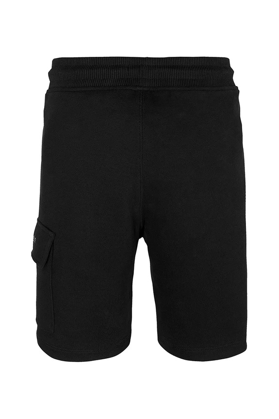 Chłopiec Calvin Klein Jeans szorty bawełniane dziecięce IB0IB02440.PPYA czarny