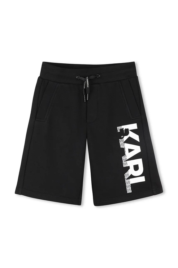 Karl Lagerfeld szorty dziecięce Z30413.114.150 czarny SS25