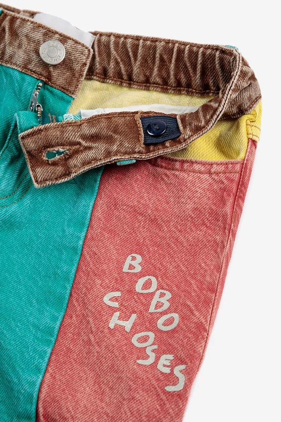 Παιδικό σορτς τζιν Bobo Choses 125AC065 τιρκουάζ