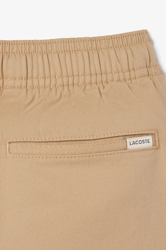 Lacoste pantaloni scurți copii bej FJ5242