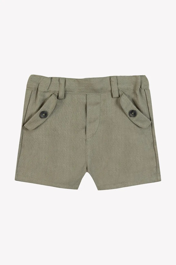 Βρεφικό λινό σορτς Tartine et Chocolat CA26061.80.94 πράσινο SS25