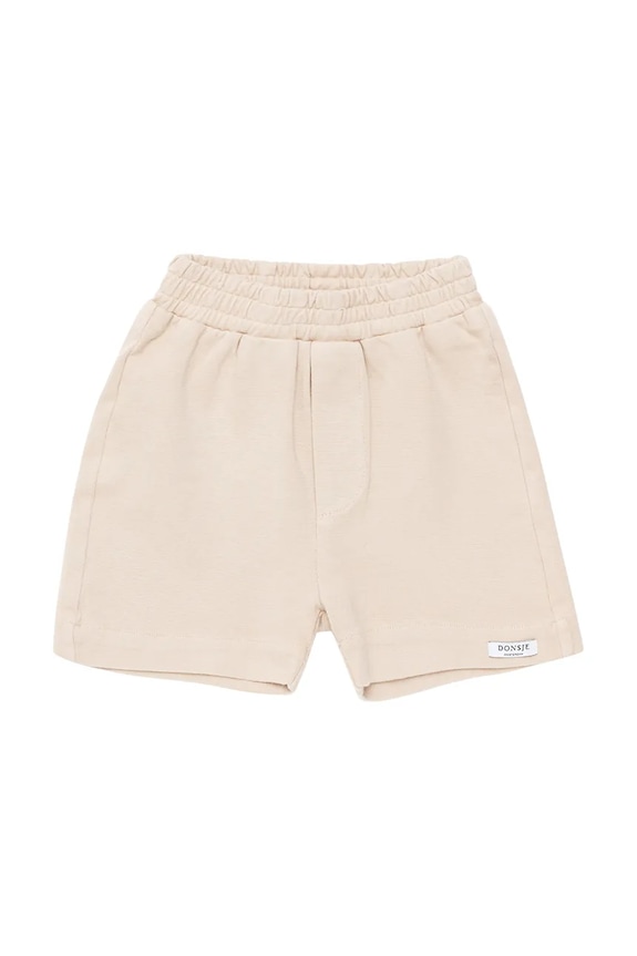Donsje gyerek rövidnadrág Rafie Shorts 4097600.98.128 bézs SS25