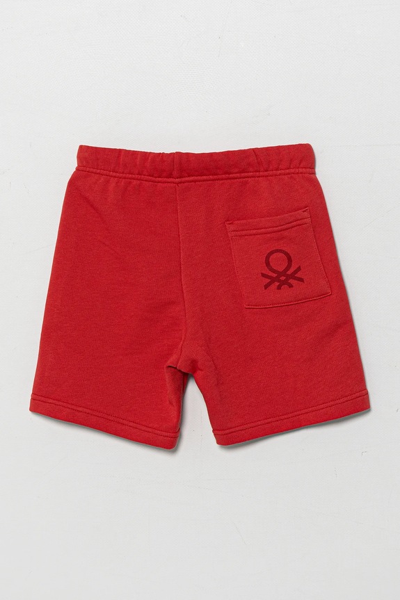United Colors of Benetton gyerek pamut rövidnadrág 3J70G900P.P.Season.PPYA piros SS25