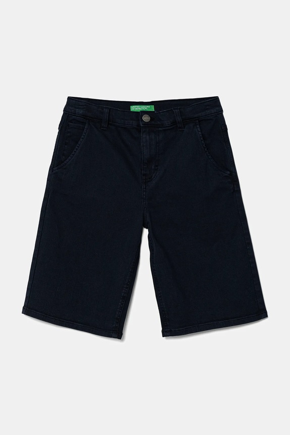 Παιδικό σορτς United Colors of Benetton με ελαστάν σκούρο μπλε 4QNJC903Q.G.Seasonal