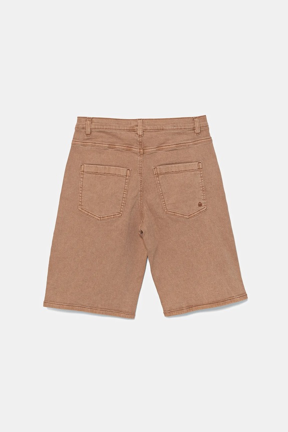 Otroške kratke hlače United Colors of Benetton 4QNJC903Q.G.Seasonal rjava SS25