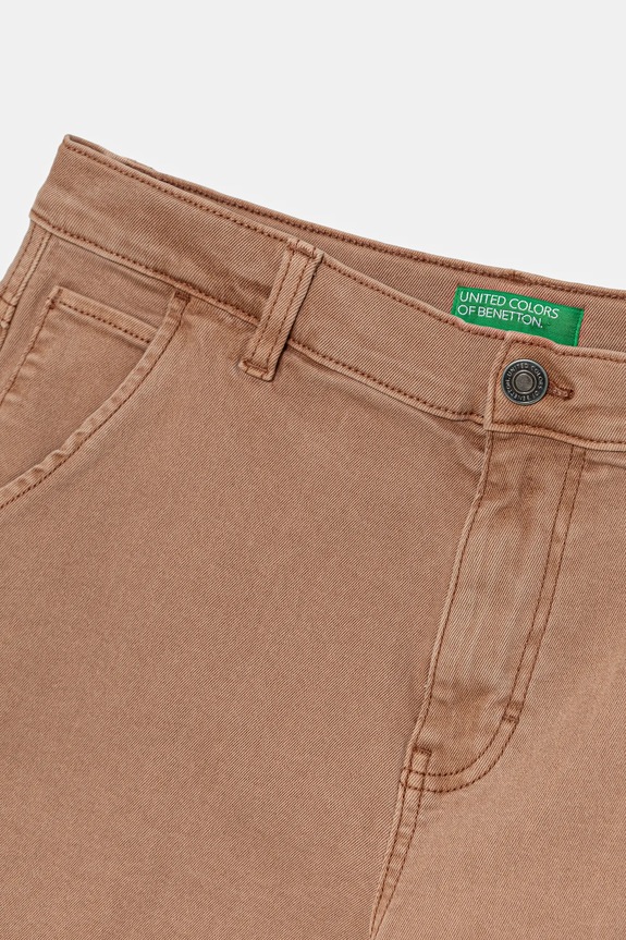 Dečki Otroške kratke hlače United Colors of Benetton 4QNJC903Q.G.Seasonal rjava
