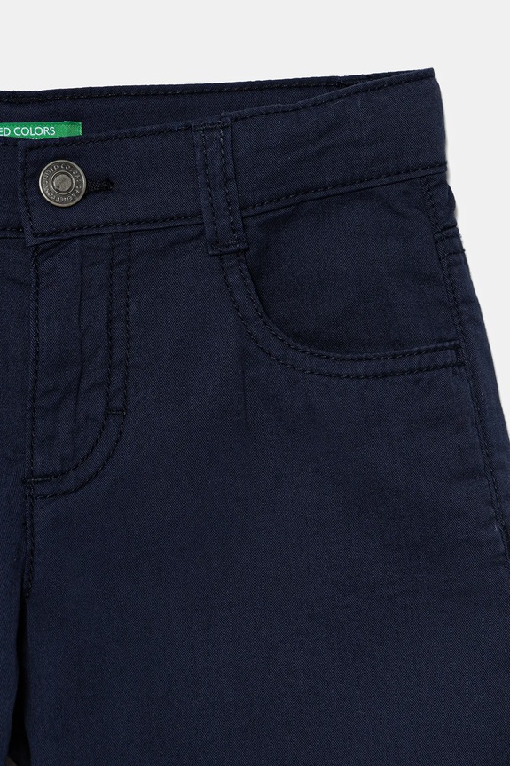 Chlapec Detské bavlnené šortky United Colors of Benetton 47RGG901Y.P.Seasonal tmavomodrá