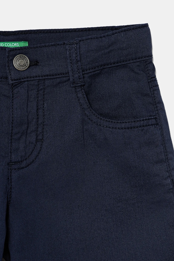 Chlapec Detské bavlnené šortky United Colors of Benetton 47RGG901Y.P.Seasonal tmavomodrá