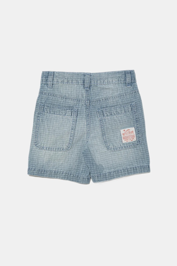 United Colors of Benetton pantaloncini in denim per neonati 43Z9G902R.P.Seasonal blu SS25