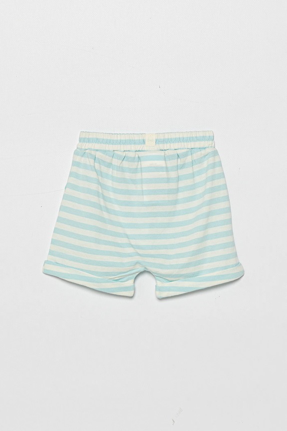 Βρεφικό βαμβακερό σορτς United Colors of Benetton 34LPA900I.W.Seasonal μπλε SS25