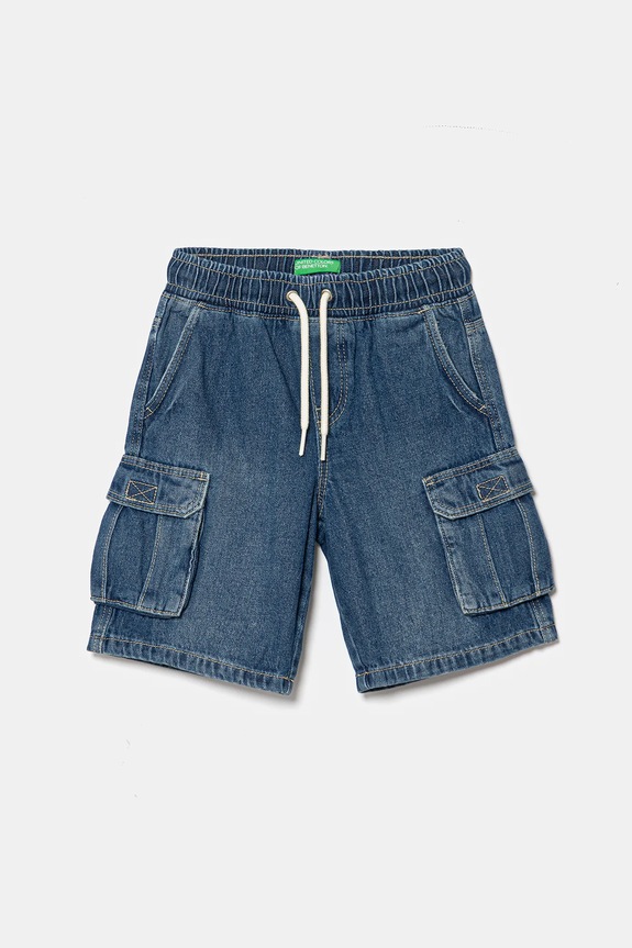 Дитячі джинсові шорти United Colors of Benetton casual блакитний 4KEHG902Q.P.Seasonal