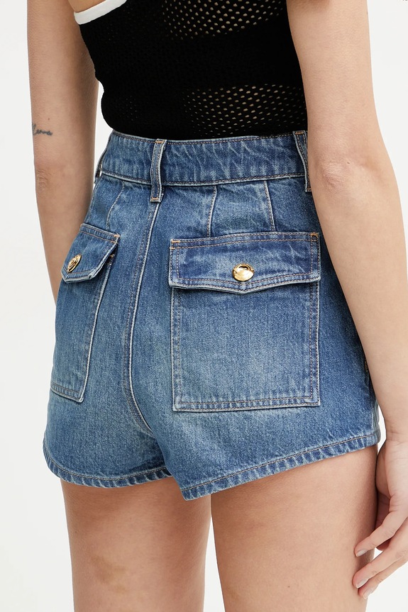 Abbigliamento Elisabetta Franchi pantaloncini di jeans HJ35I51E2 blu