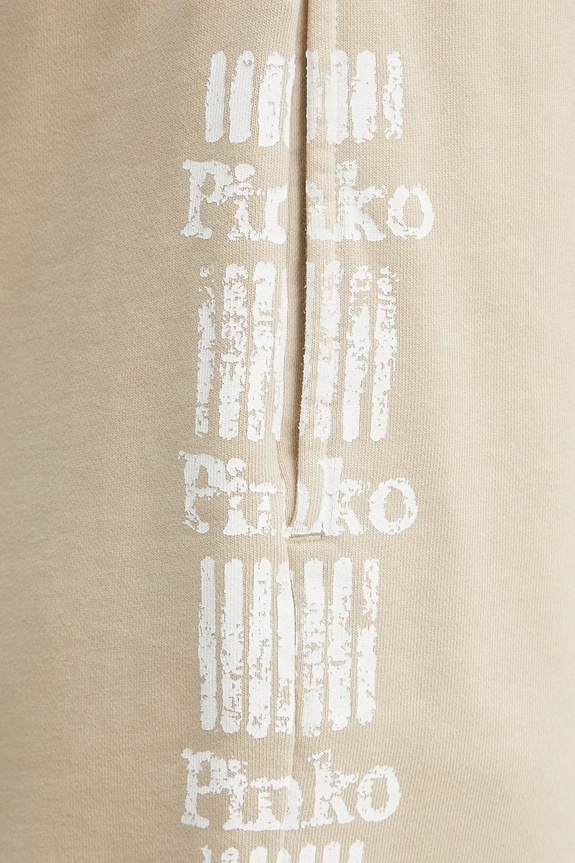 Pinko pantaloncini in cotone 104619.A2CV beige