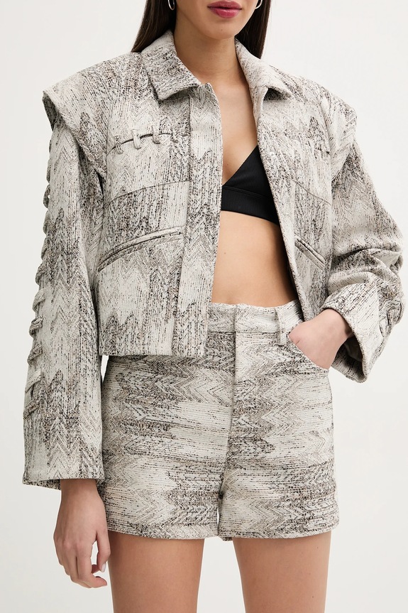 IRO pantaloncini alta beige WP30MONIA