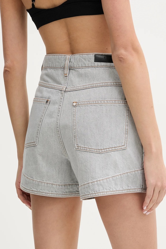 Odzież IRO szorty jeansowe WP30HIPPOLIE szary