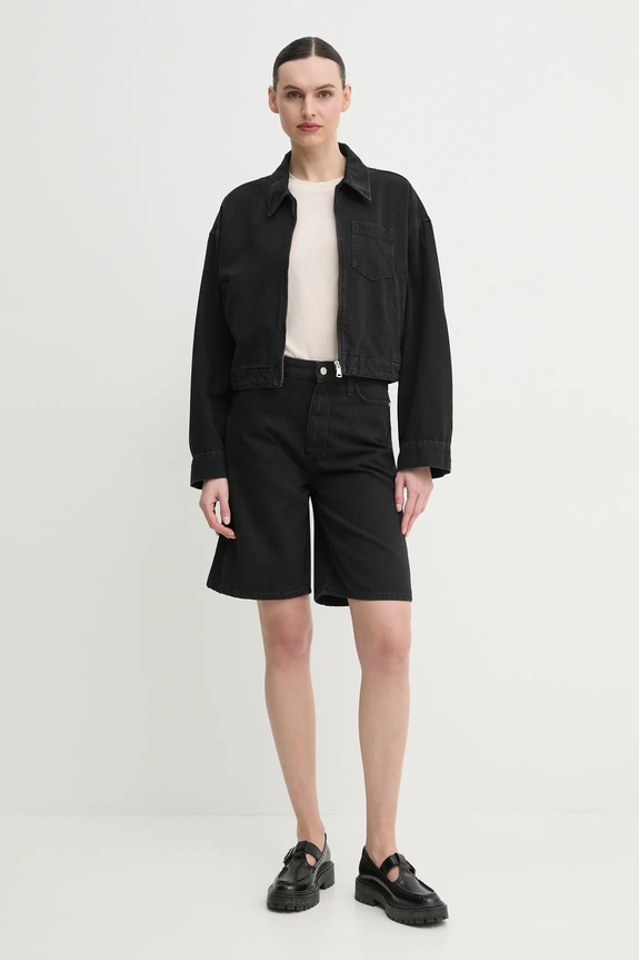 Τζιν σορτς Marc O'Polo 5000006258 μαύρο SS25