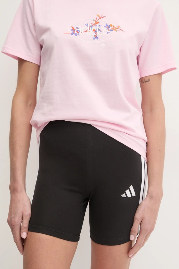 adidas szorty Essentials aplikacja czarny JE1223