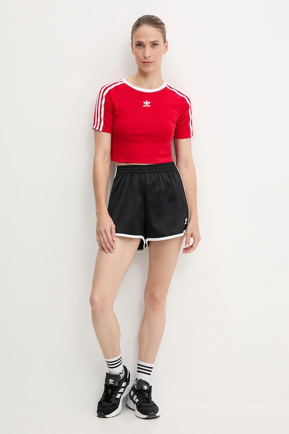 Kratke hlače adidas Originals 3S SPRINTER JD3119 črna AW25