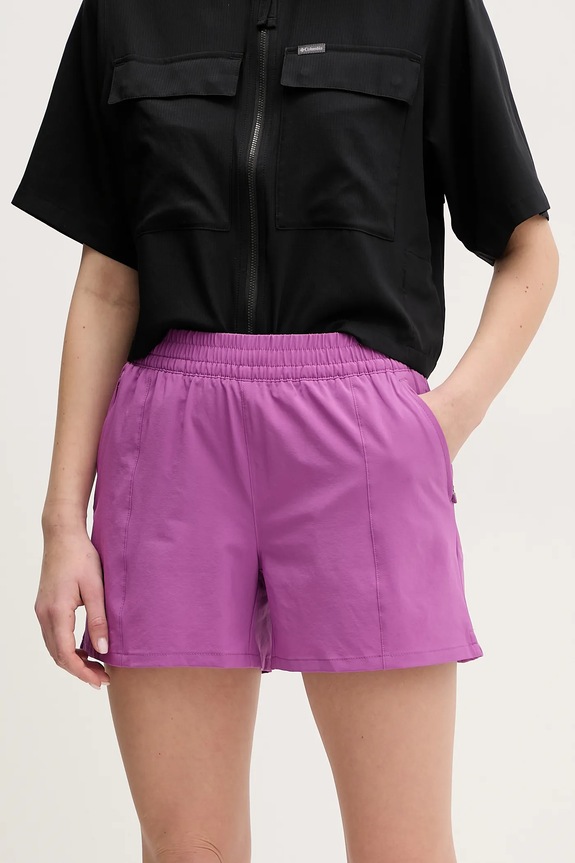 Columbia pantaloncini da esterno Endless Strand alta violetto 2119234