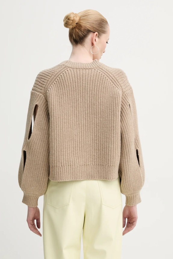 Abbigliamento Nanushka cardigan in lana KAROLIN NW25RSCA11974 beige