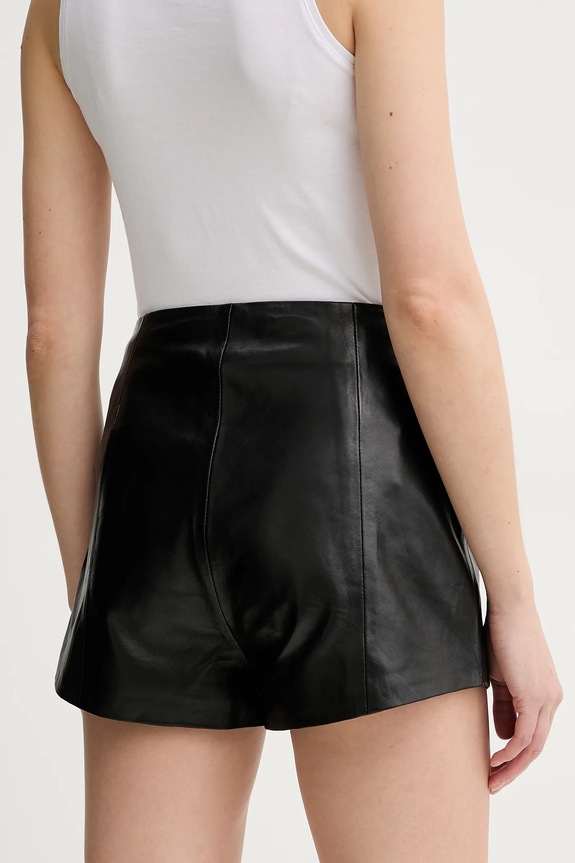 Ruházat Gestuz bőr rövidnadrág 10909942 fekete