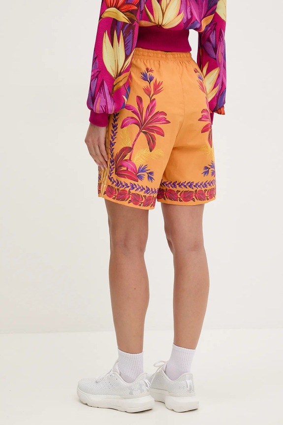 Oblečení Kraťasy adidas x Farm Rio JD6289 oranžová